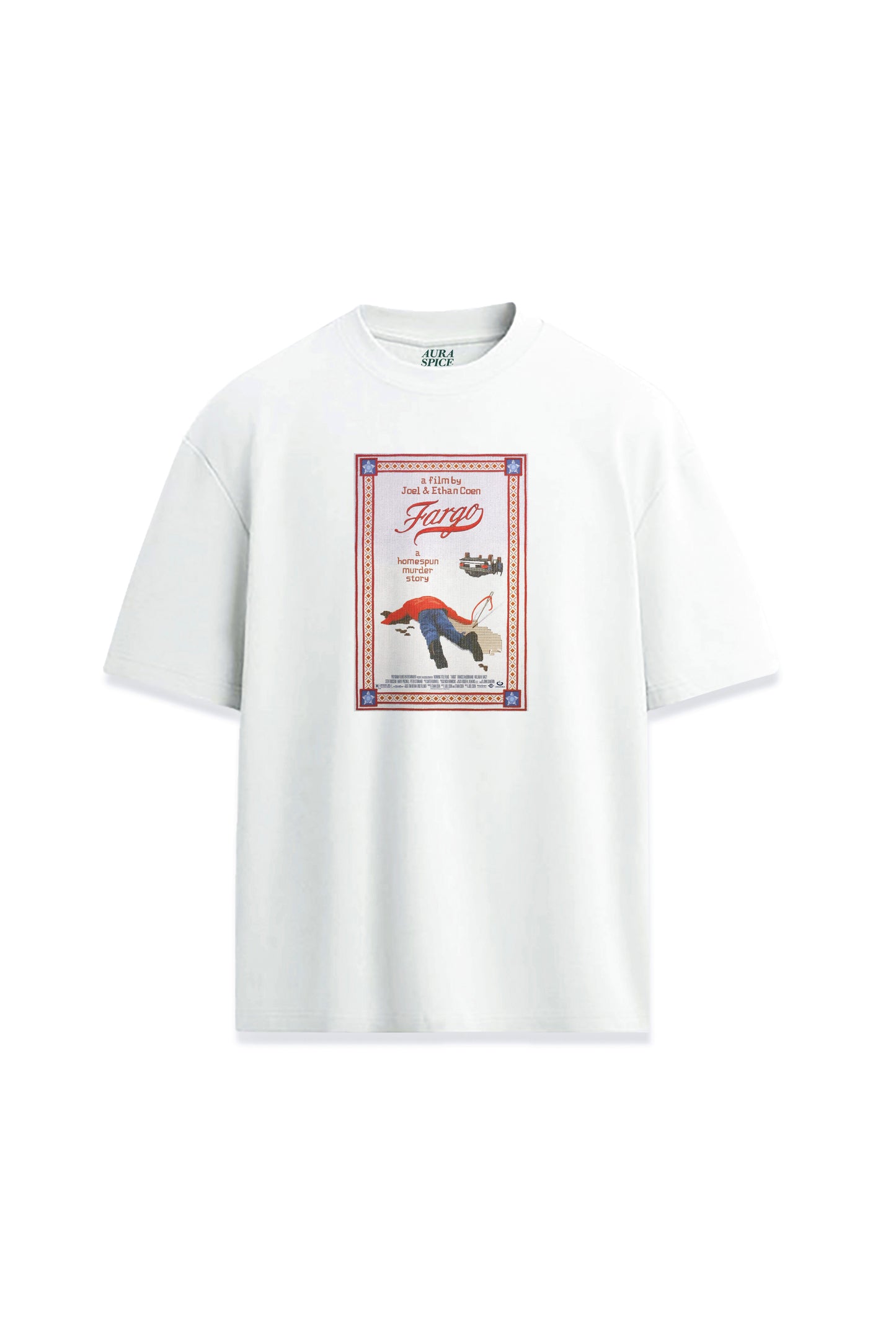 Fargo Film Baskılı Oversize Unisex Premium Tişört