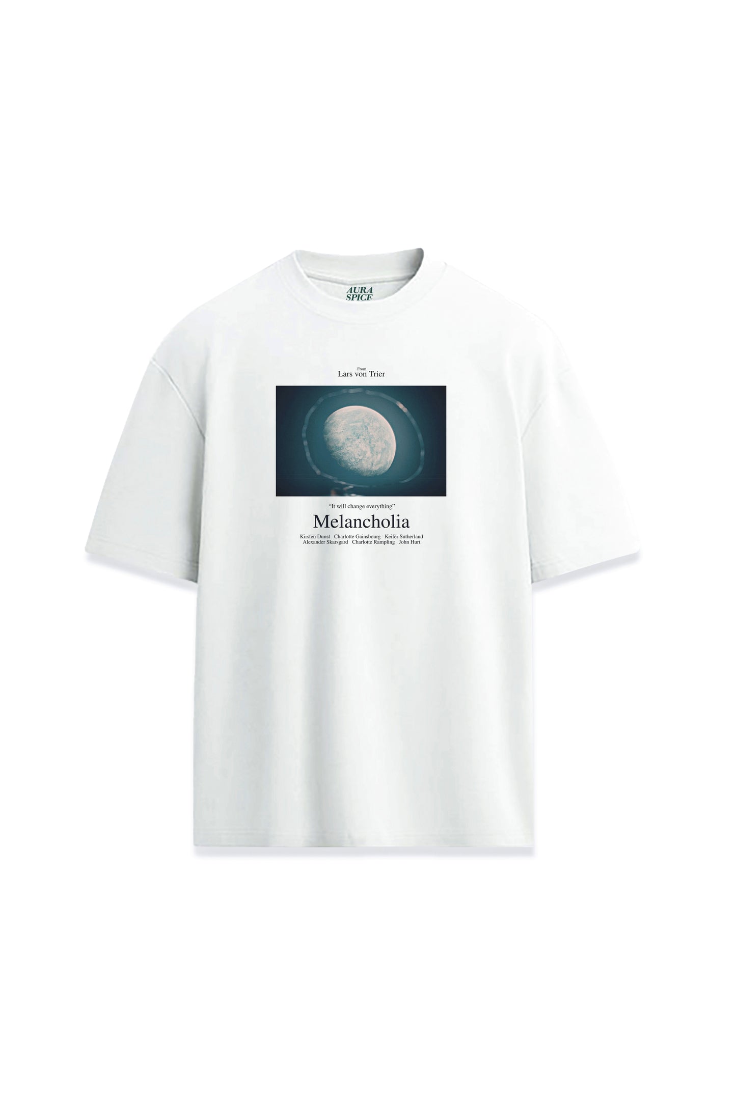 Melancholia Melankoli Film Baskılı Oversize Unisex Premium Tişört