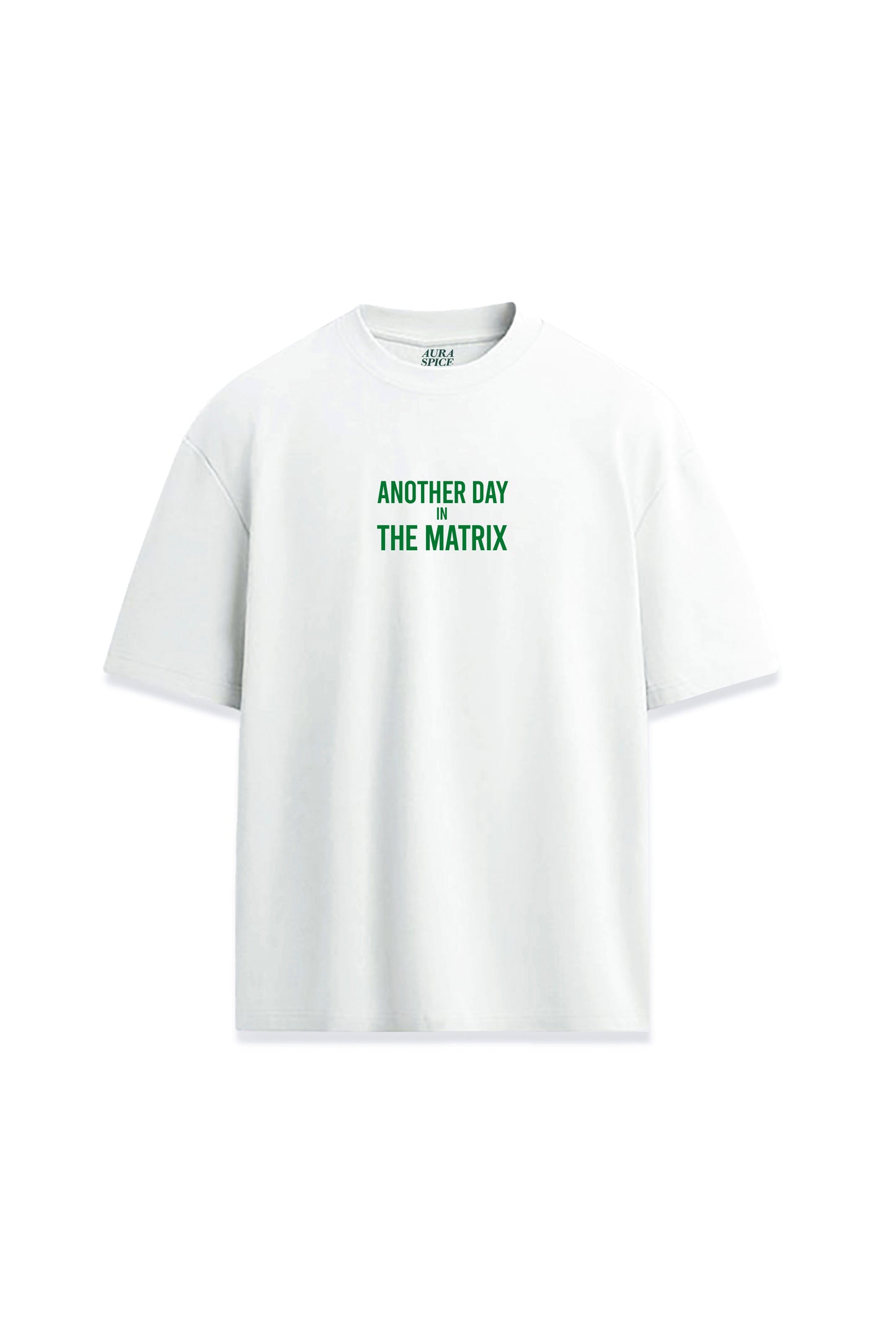The Matrix Another Day Film Tasarım Yazılı Oversize Unisex Premium Tişört