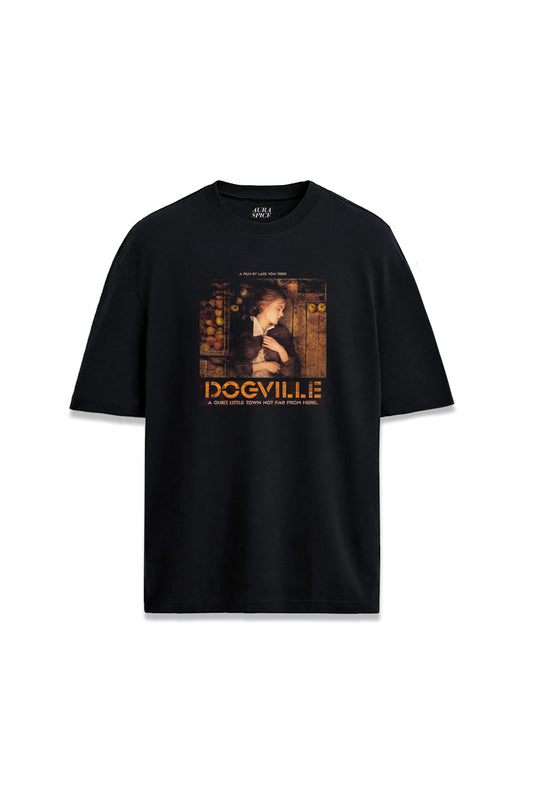 Dogville Film Özel Tasarım Baskılı Yazılı Oversize Unisex Tişört