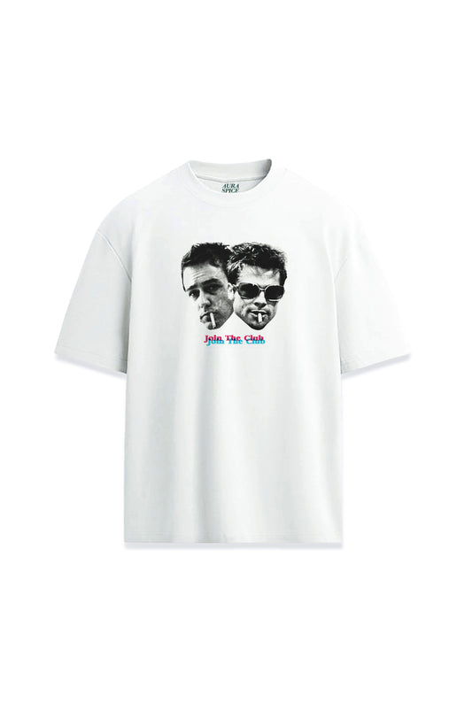 Fight Club Dövüş Kulübü Tyler Durden Baskılı Oversize Unisex Premium Tişört