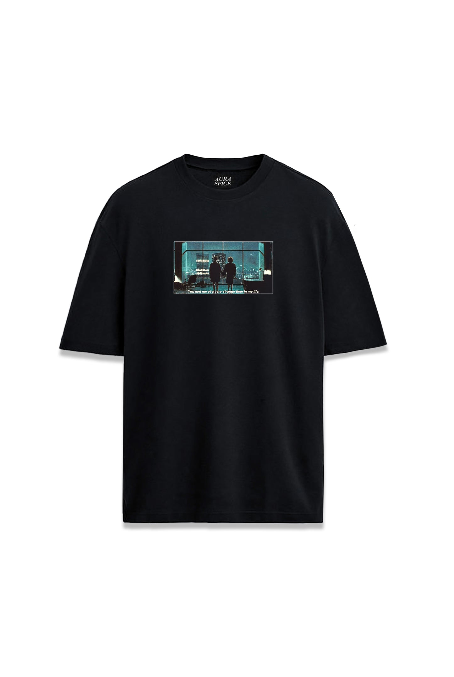 Fight Club Final Sahnesi Baskılı Oversize Unisex Tişört