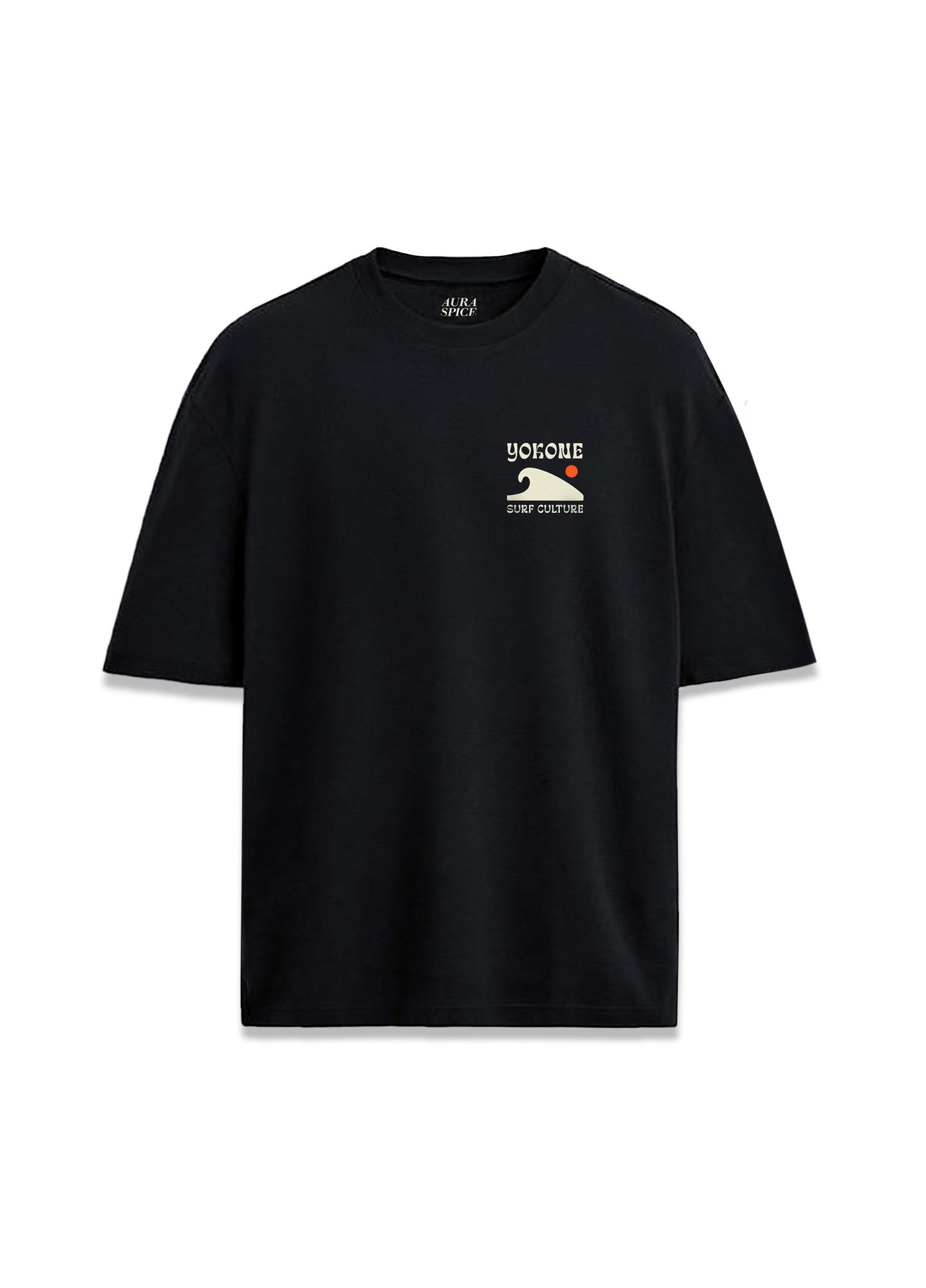 Japonya Surf Feel The Summer Ön Arka Baskılı Oversize Unisex Tişört