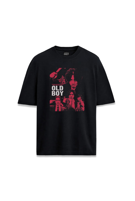 Oldboy Film Özel Tasarım Baskılı Oversize Unisex Tişört