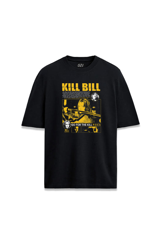 Kill Bill Tarantino Film Afiş Tasarım Baskılı Oversize Unisex Tişört