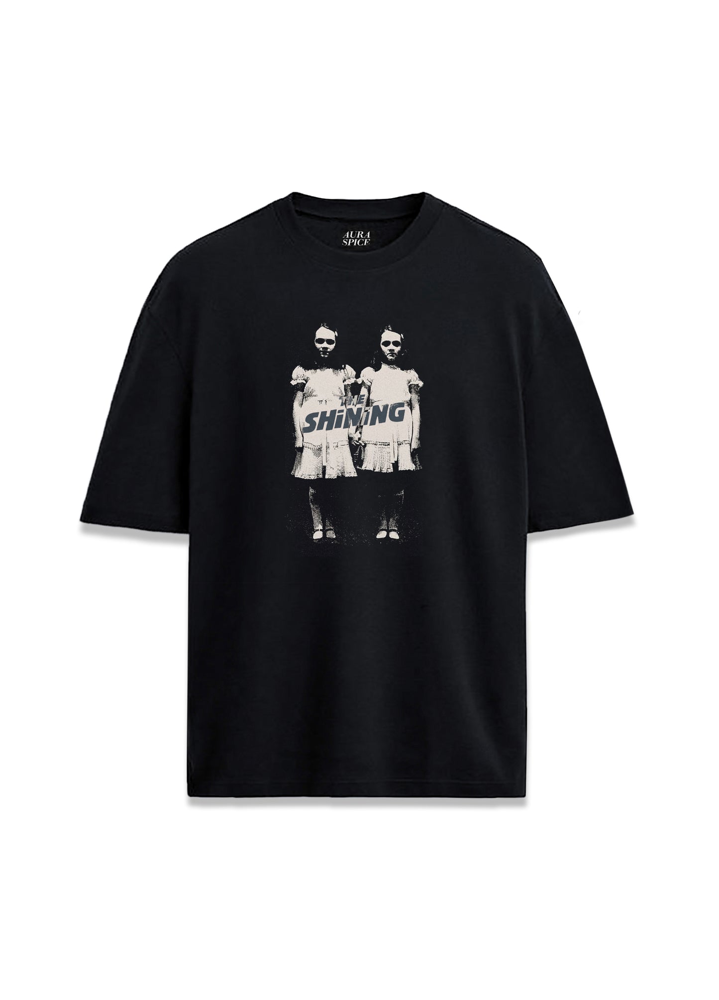 The Shining İkiz Kızlar Korku Filmi Baskılı Oversize Unisex Tişört